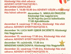 2024 DECEMBERI PROGRAMOK