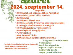 2024 SZÜRETI FELVONULÁS ÉS BÁL LUKÁCSHÁZA-GYÖNGYÖSFALU